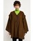 WOOL BLEND PONCHO コート