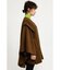 WOOL BLEND PONCHO コート
