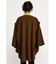 WOOL BLEND PONCHO コート