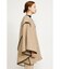 WOOL BLEND PONCHO コート