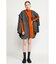 WOOL BLEND PONCHO コート