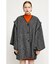 WOOL BLEND PONCHO コート