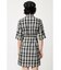 COLOR PLAID BACK GATHER S／ワンピース