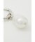 F／PEARL HOOP EARRINGS