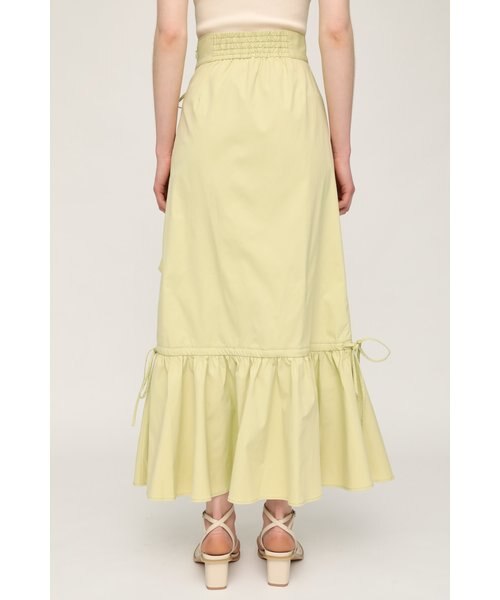 SLY スライ　ASYMMETRY HEM SK アシンメトリー ヘム スカート ASYMMETRY HEM GATHER スカート｜スライの通販｜&mall（アンド
