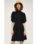 TUCK PUFF S／L FLARE ワンピース