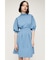 TUCK PUFF S／L FLARE ワンピース