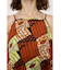 AFRICAN BATIK HALTER ワンピース