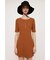CUT RIB HENRY NECK ショートワンピース