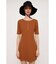 CUT RIB HENRY NECK ショートワンピース