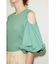 【THROW】OPEN SHOULDER トップス