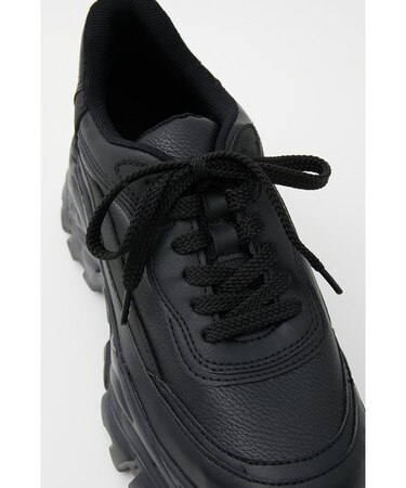 F／LEATHER CHUNKY SOLE スニーカー｜スライの通販｜&mall（アンド 