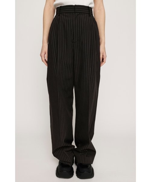 CUTOFF SUITING STRAIGHT パンツ｜スライの通販｜&mall（アンドモール