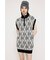 ZIP UP JACQUARD チュニック