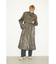 【THROW】PUFFER SHINY COLLAR コート