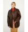【THROW】F／LEATHER SWING TOP ブルゾン