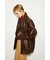 【THROW】F／LEATHER SWING TOP ブルゾン