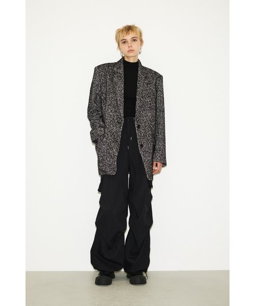 THROW】TWEED BOXY TAILOR ジャケット|スライの通販|&mall THROW】TWEED BOXY TAILOR ジャケット|スライの通販|&mall