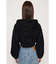 LOGO CROPPED HOODIE