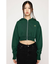 LOGO CROPPED HOODIE