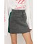 KNIT TRACK SIDE LINE ショートスカート