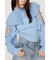 FRILL SLEEVES DOCKING トップス