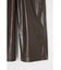 【THROW】SMOOTH F／LEATHER RELAX パンツ