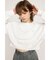 LOGO CROPPED SW トップス