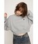 LOGO CROPPED SW トップス