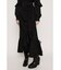 ASYMMETRY HEM GATHER スカート