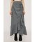 ASYMMETRY HEM GATHER スカート