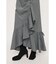 ASYMMETRY HEM GATHER スカート