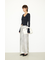 【THROW】SHINY FRONT SLIT COLUMN SK-E