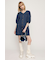 V NECK DENIM ショートワンピース