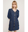V NECK DENIM ショートワンピース