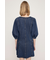 V NECK DENIM ショートワンピース