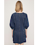 V NECK DENIM ショートワンピース