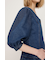 V NECK DENIM ショートワンピース