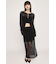 CROCHET I LINE ロングスカート