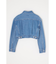 【THROW】BIJOU CROP DENIM SH-C