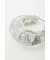CLEAR GLITTER  HOOP ピアス