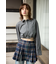 RIBBON CROP シャツ