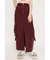 FRONT ZIP CARGO スカート
