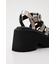 TANK HEEL CAGE サンダル