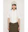 FRONT ZIP BACK OPEN ブラウス