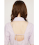 FRONT ZIP BACK OPEN ブラウス