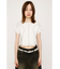 BI COLOR STITCH CROP Tシャツ