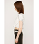 BI COLOR STITCH CROP Tシャツ