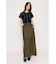 BI COLOR STITCH CROP Tシャツ