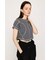 BI COLOR STITCH CROP Tシャツ